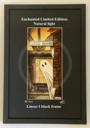 Beneath the Sheets; Boo! Horace Causes Trouble - Enchanted Limited Edition The Red Devil Mounted Embellished Print