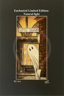 Beneath the Sheets; Boo! Horace Causes Trouble - Enchanted Limited Edition The Red Devil Mounted Embellished Print