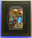 Beneath the Sheets - The Cavalier & the Black Cats Enchanted Edition - Framed Muse II Black (F) - Mounted Embellished
