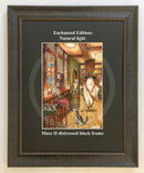Beneath the Sheets - The Cavalier & the Black Cats Enchanted Edition - Mounted Embellished Print