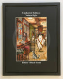Beneath the Sheets - The Cavalier & the Black Cats Enchanted Edition - Mounted Embellished Print