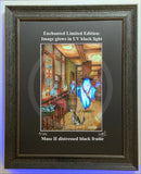 Beneath the Sheets - The Cavalier & the Black Cats Ghostly Lights - Enchanted Limited Edition - Framed Muse II Black (F)