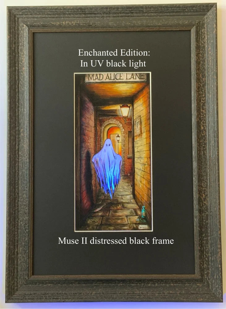 Beneath the Sheets; The Concerning Matter of Alice - Enchanted Edition; The Poisoner Framed Muse II Black (F)