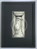 Beneath the Sheets; The Concerning Matter of Alice - Monochrome Edition Framed in small linear I black