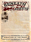 Beneath the Sheets; Creature of the Night - Monochrome Edition - Mounted Print