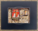 Beneath the Sheets; The Girl in the Window - Colour Edition mounted in black