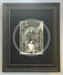 Beneath the Sheets; The Headless Horror - Monochrome Edition framed in muse II black
