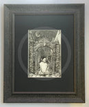 Beneath the Sheets; The Headless Horror - Monochrome Edition framed in muse II black