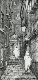Beneath the Sheets; Lady Peckett and the Beheaded King - Monochrome Edition