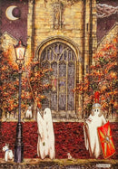 Beneath the Sheets; The Legionary and the Lamplighter - Colour Edition - Mounted Print