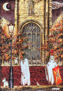 Beneath the Sheets - The Legionary & the Lamplighter Ghostly Lights - Enchanted Limited Edition - Mounted Embellished