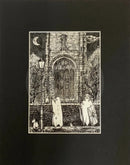 Beneath the Sheets; The Legionary & The Lamplighter - Monochrome Edition - Mounted 11x14’’ - Mounted Print