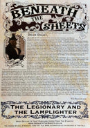 Beneath the Sheets; The Legionary & The Lamplighter - Monochrome Edition - Mounted Print