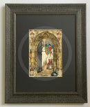 Beneath the Sheets; The Midnight Funeral - Colour Edition Mounted Print framed in Muse II Distressed black