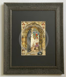 Beneath the Sheets; The Midnight Funeral - Colour Edition Mounted Print framed in Muse II Distressed black