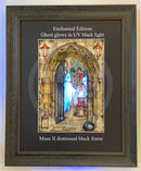 Beneath the Sheets; The Midnight Funeral - Enchanted Edition Framed Muse II Black (F) Mounted Embellished Print