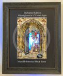 Beneath the Sheets; The Midnight Funeral - Enchanted Edition Framed Muse II Black (F) Mounted Embellished Print