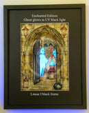 Beneath the Sheets; The Midnight Funeral - Enchanted Edition Framed Small Linear I Black (A) Mounted Embellished Print