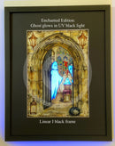 Beneath the Sheets; The Midnight Funeral - Enchanted Edition Framed Small Linear I Black (A) Mounted Embellished Print