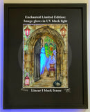 Beneath the Sheets - The Midnight Funeral Ghostly Lights - Enchanted Limited Edition - Mounted Embellished Print