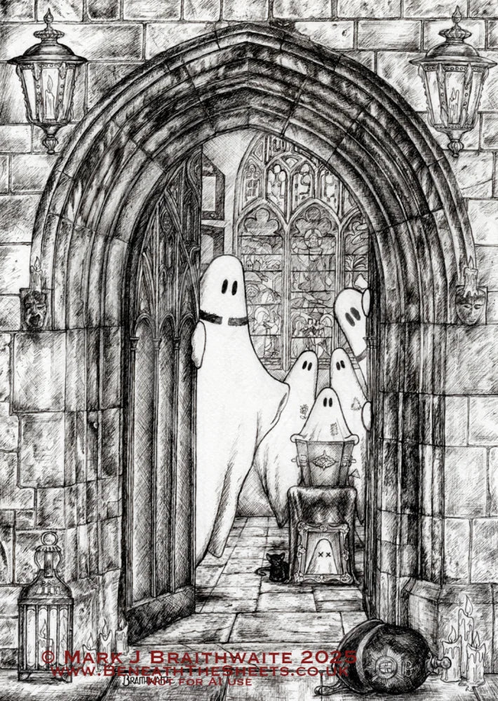 Beneath the Sheets; The Midnight Funeral - Monochrome Edition