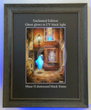 Beneath the Sheets; The Moonlight Visitor - Enchanted Edition Framed Muse II Black (F)