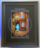 Beneath the Sheets; The Moonlight Visitor - Enchanted Edition Framed Muse II Black (F)
