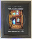 Beneath the Sheets; The Moonlight Visitor - Enchanted Limited Edition; Ghostly Lights Framed Muse II Black (F)