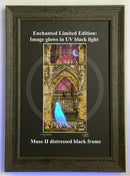 Beneath the Sheets; Quiet as a Nun - Enchanted Limited Edition; Celestial Light Mounted Embellished Print