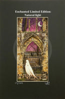 Beneath the Sheets; Quiet as a Nun - Enchanted Limited Edition; Celestial Light Mounted Embellished Print