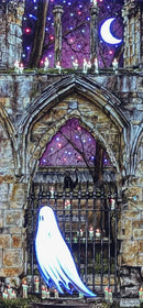 Beneath the Sheets; Quiet as a Nun - Enchanted Limited Edition; Celestial Light Mounted Embellished Print