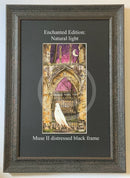 Beneath the Sheets; Quiet as a Nun - Enchanted Edition Mounted Embellished Print