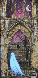 Beneath the Sheets; Quiet as a Nun - Enchanted Edition Mounted Embellished Print