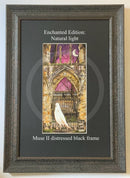 Beneath the Sheets; Quiet as a Nun - Enchanted Edition Mounted Embellished Print