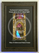 Beneath the Sheets; Quiet as a Nun - Enchanted Limited Edition; Celestial Light Mounted Embellished Print