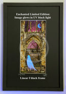 Beneath the Sheets; Quiet as a Nun - Enchanted Limited Edition; Celestial Light Mounted Embellished Print