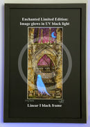 Beneath the Sheets; Quiet as a Nun - Enchanted Limited Edition; Celestial Light Mounted Embellished Print