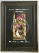 Beneath the Sheets; Quiet as a Nun - Enchanted Limited Edition; Celestial Light Mounted Embellished Print