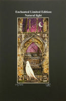 Beneath the Sheets; Quiet as a Nun - Enchanted Limited Edition; Celestial Light Mounted Embellished Print