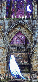 Beneath the Sheets; Quiet as a Nun - Enchanted Limited Edition; Celestial Light Mounted Embellished Print