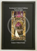 Beneath the Sheets; Quiet as a Nun - Enchanted Limited Edition; Celestial Light Mounted Embellished Print