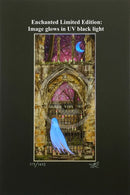 Beneath the Sheets; Quiet as a Nun - Enchanted Limited Edition; Celestial Light Mounted Embellished Print