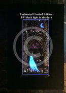 Beneath the Sheets; Quiet as a Nun - Enchanted Limited Edition; Celestial Light Mounted Embellished Print