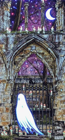 Beneath the Sheets; Quiet as a Nun - Enchanted Limited Edition; Celestial Light Mounted Embellished Print