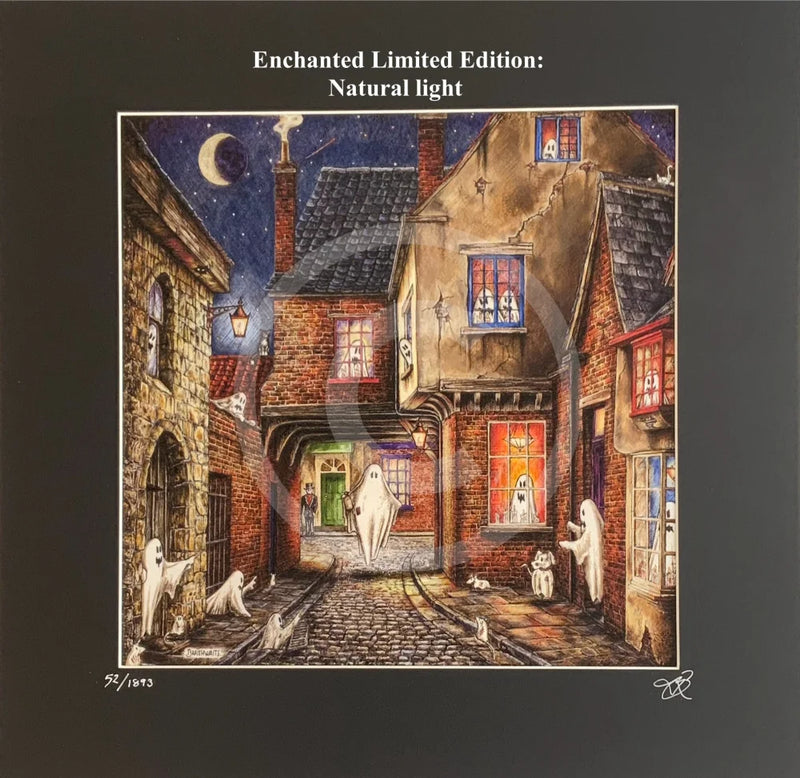 Beneath the Sheets; The Screaming Orphans of Bedern - Enchanted Limited Edition - Celestial Lights Mounted Embellished