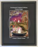 Beneath the Sheets; The Shrouded Lady & The Night Fisherman - Enchanted Limited Edition - Celestial Lights Mounted