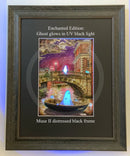Beneath the Sheets; The Shrouded Lady & The Night Fisherman - Enchanted Edition Framed Muse II Black (F) Mounted