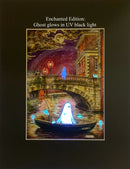 Beneath the Sheets; The Shrouded Lady & The Night Fisherman - Enchanted Edition Mounted Mounted Embellished Print