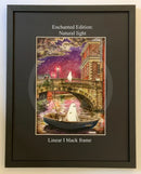 Beneath the Sheets; The Shrouded Lady & The Night Fisherman - Enchanted Edition Mounted Embellished Print