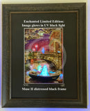 Beneath the Sheets; The Shrouded Lady & The Night Fisherman - Enchanted Limited Edition - Celestial Lights Framed Muse